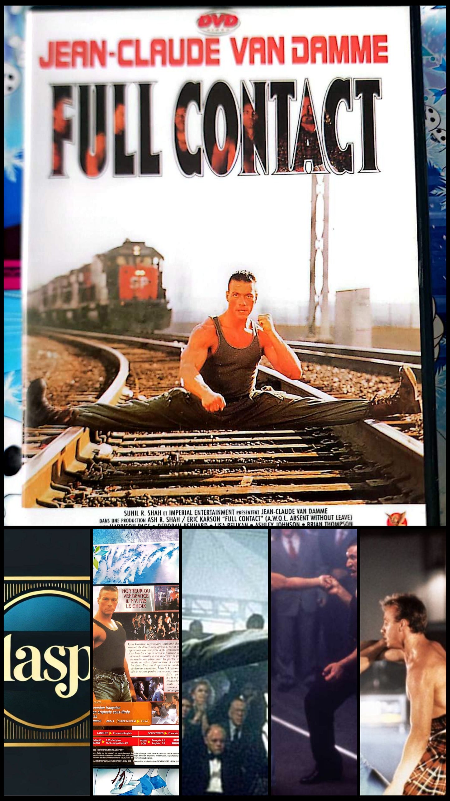 Full Contact DVD Jean-Claude Van Damme Film Action Arts Martiaux VF VO
