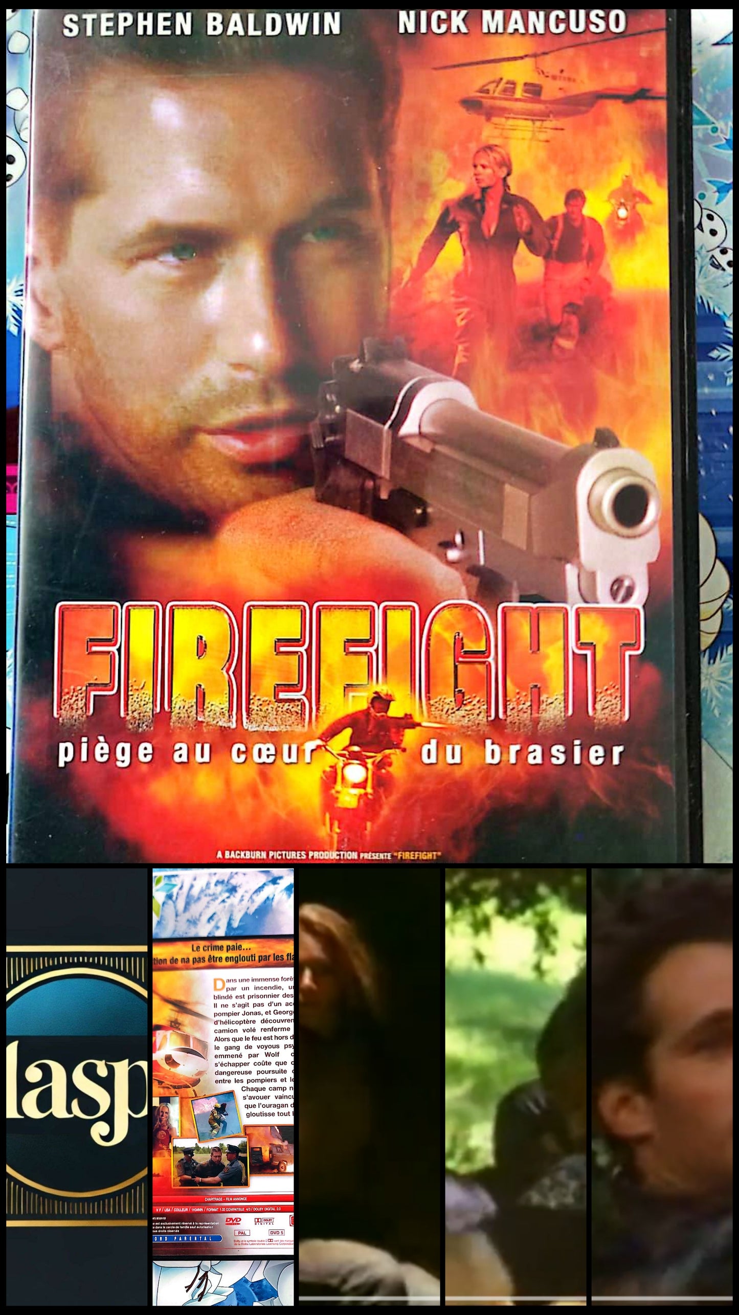 Firefight – Piège au cœur du brasier DVD Film Action Stephen Baldwin VF