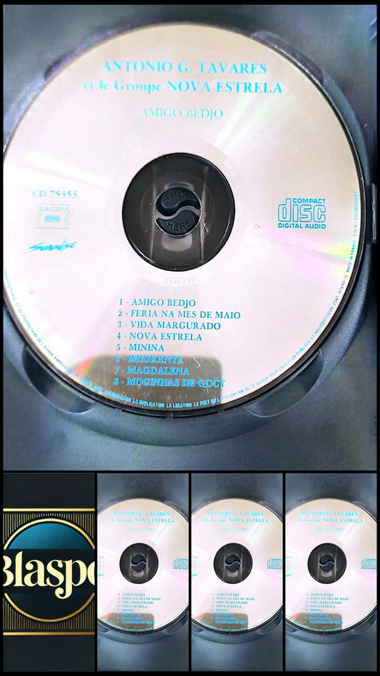 Antonio G. Tavares et le Groupe Nova Estrela Amigo Bedjo CD Audio CD Seul Occasion