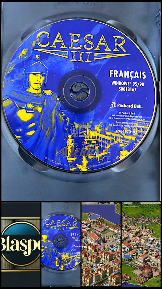 Caesar III Jeu PC Windows 95/98 Français CD Seul Occasion
