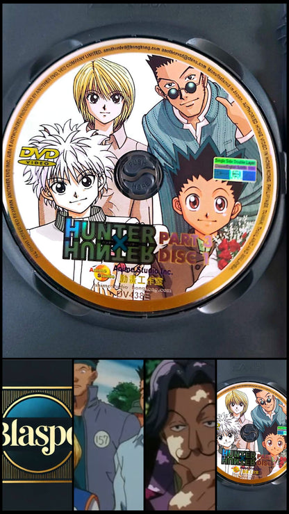 Hunter x Hunter Part 3 Disc 1 DVD Seul Sans Boîtier Anime Manga Occasion