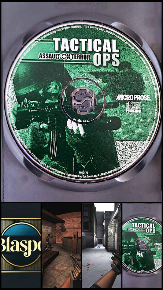 Tactical Ops Assault On Terror Jeu PC CD-ROM Seul Sans Boîtier