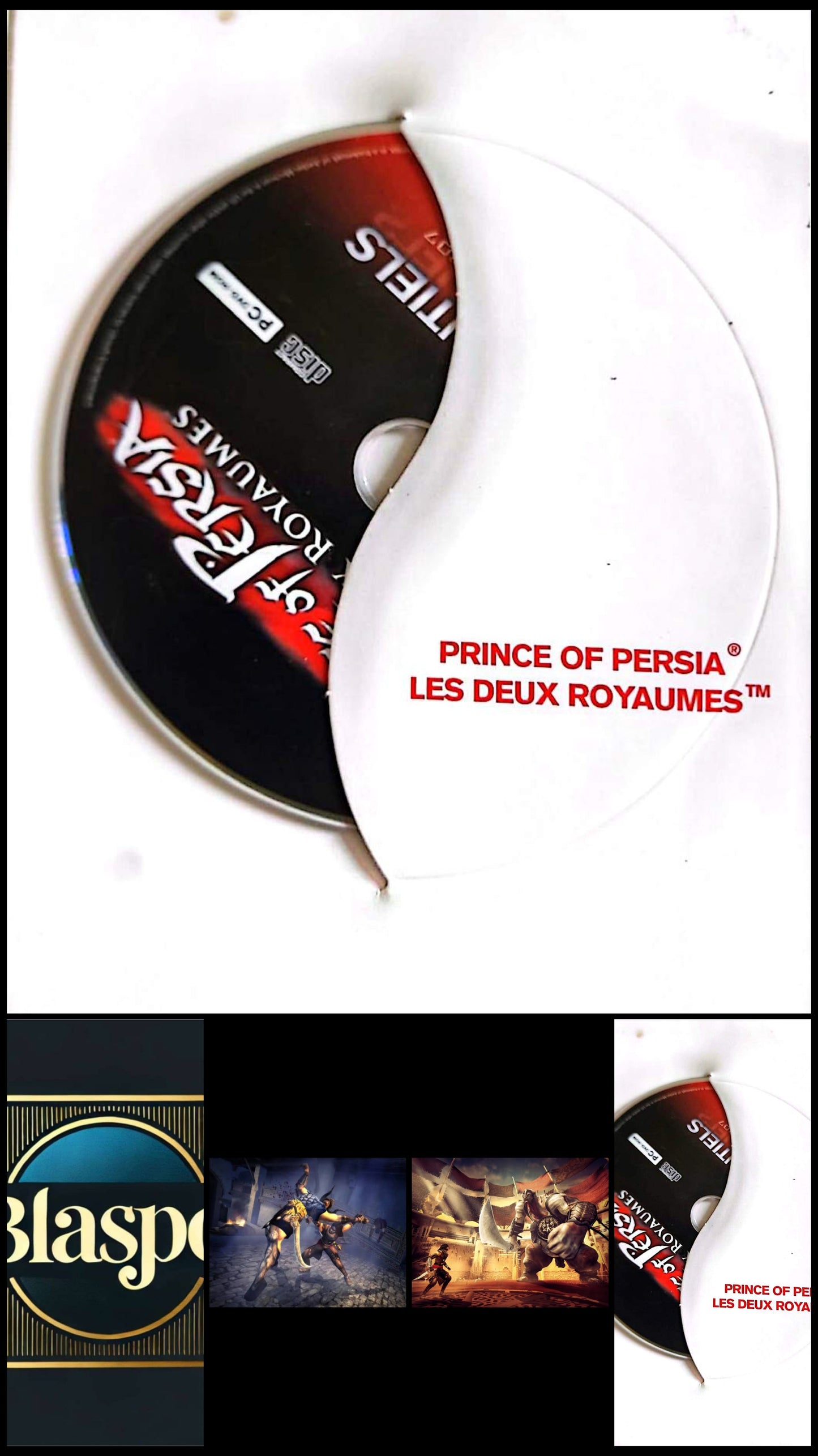 Prince of Persia Les Deux Royaumes Jeu PC CD-ROM Seul Sans Boîtier Ubisoft Français