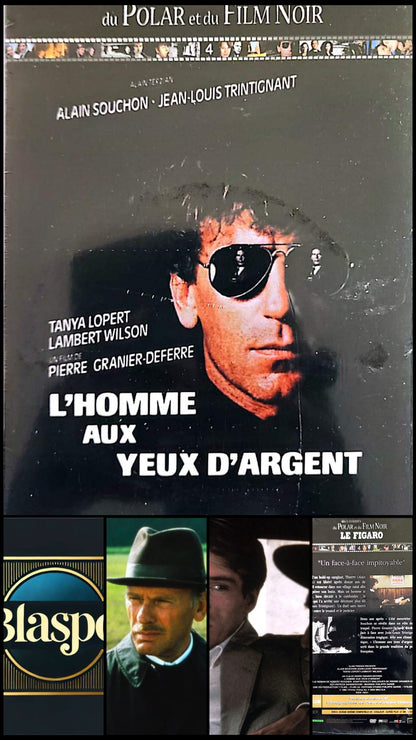 L'Homme aux Yeux d’Argent DVD Polar Film Noir Alain Souchon Jean-Louis Trintignant VF Le Figaro