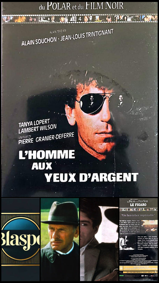 L'Homme aux Yeux d’Argent DVD Polar Film Noir Alain Souchon Jean-Louis Trintignant VF Le Figaro