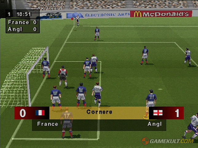 Jeu PS1 FIFA 98 – En route pour la Coupe du Monde – PlayStation – PAL