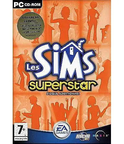 jeu pc les sims superstar