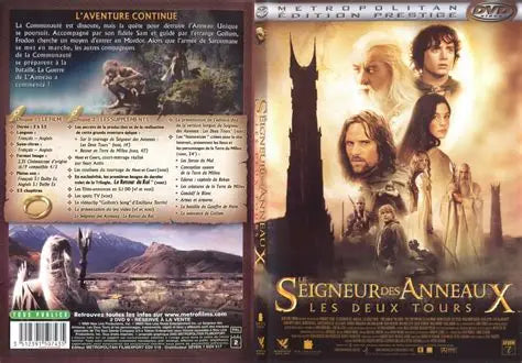 DVD le seigneur des anneaux les deux tours