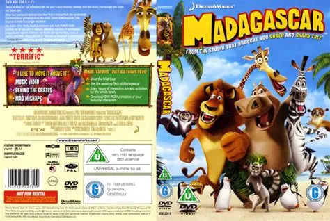 dvd dreamworks madagascar