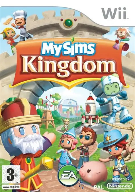 My sims kingdom wii