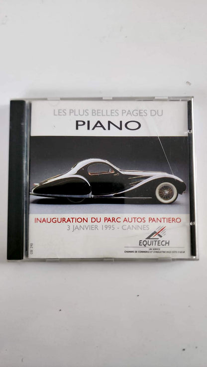 Henri Pelissier – Les plus belles pages du piano – CD publicitaire Pantiero Cannes 1995