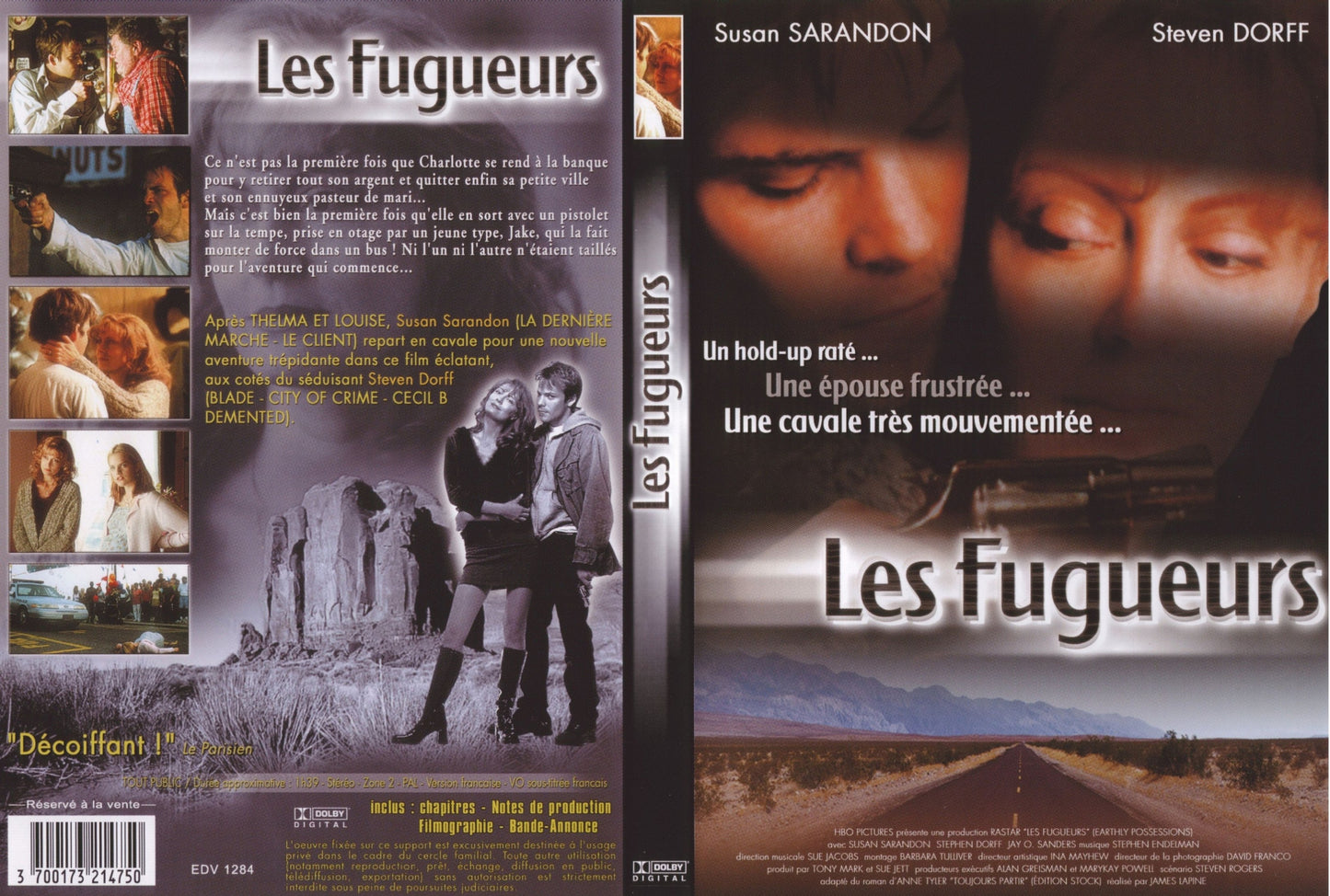 DVD : Les fugueurs