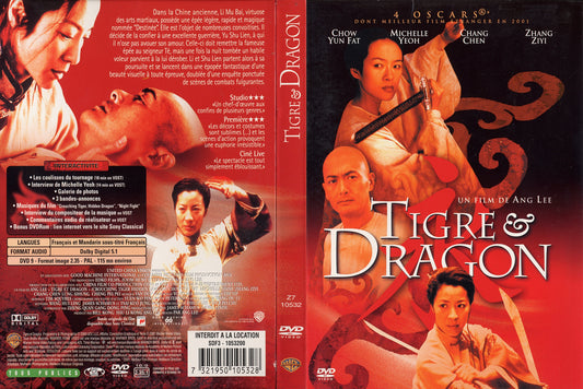 dvd tigre & dragon