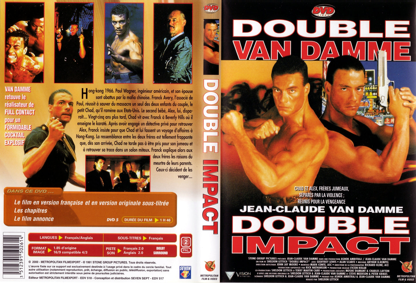 DVD : Double impact