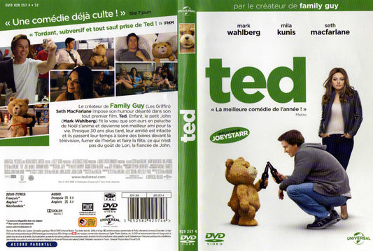DVD : Ted la meilleure comédie de l'année