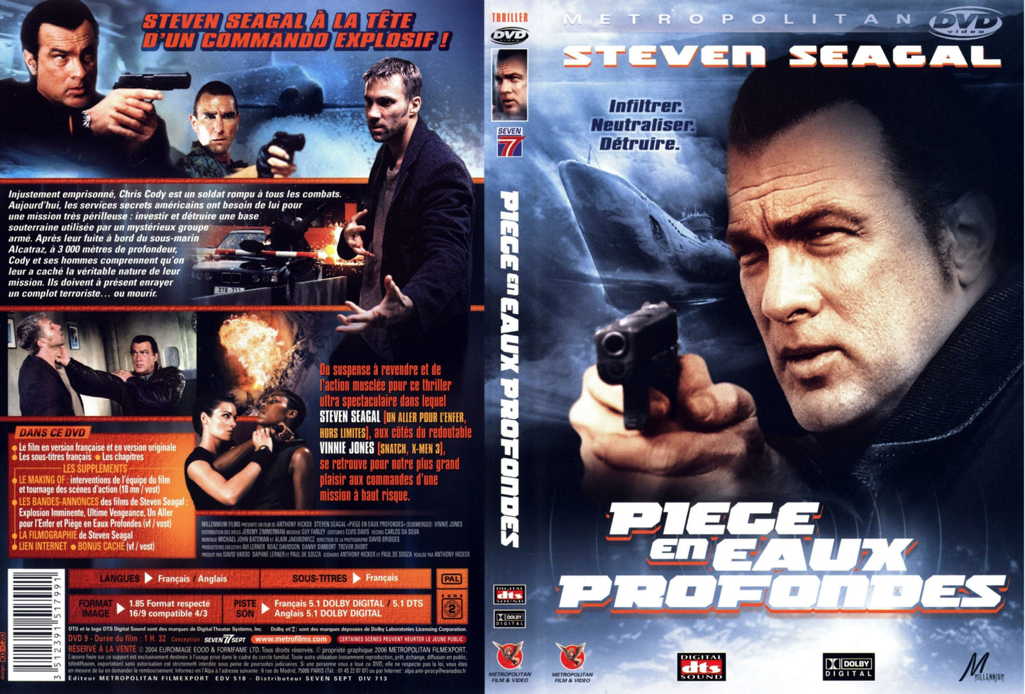 Dvd Piège En Eaux Profondes