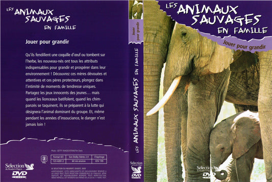 DVD Les animaux sauvages en famille