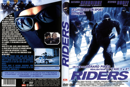 RIDERS film complet DVD état Par
