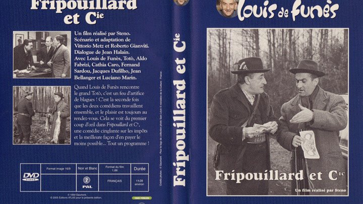 Dvd Louis De Funès Fripouillard Et Cie