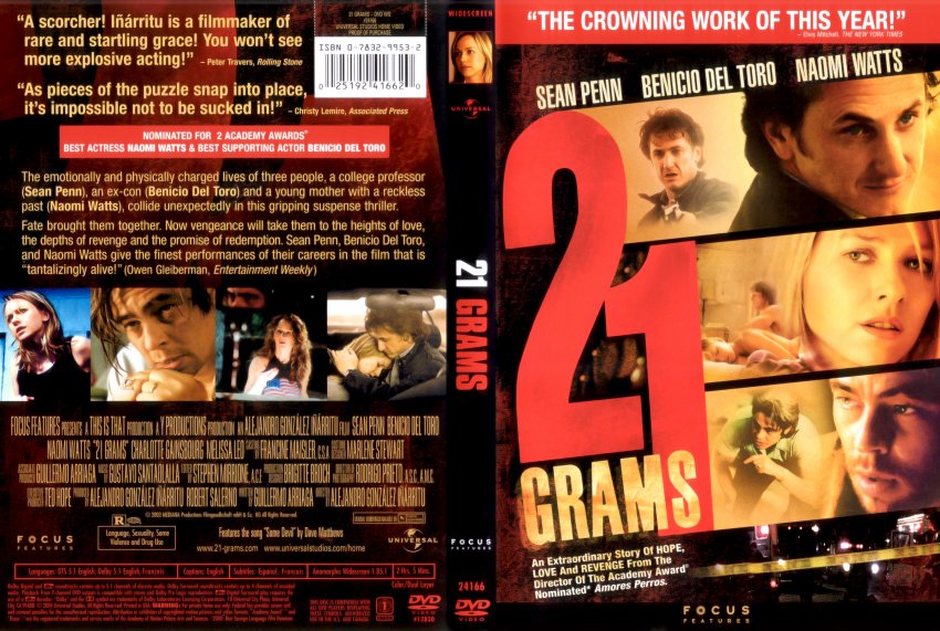 DVD Sean Penn 21grams