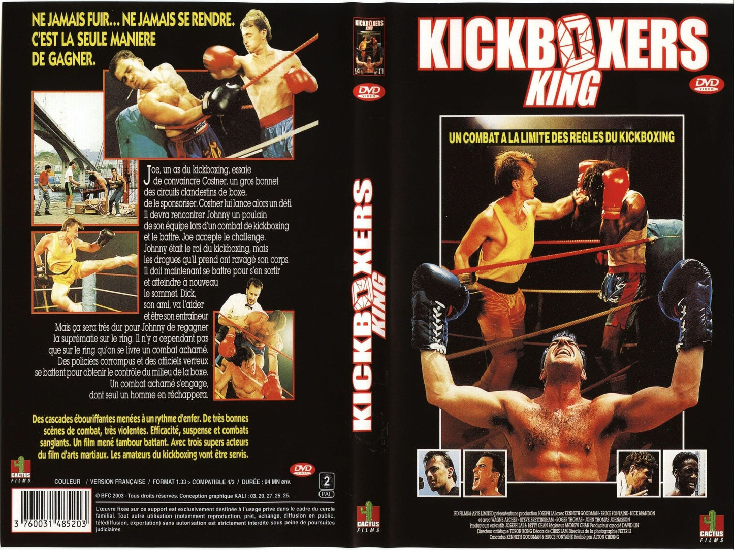 DVD Kickboxers king