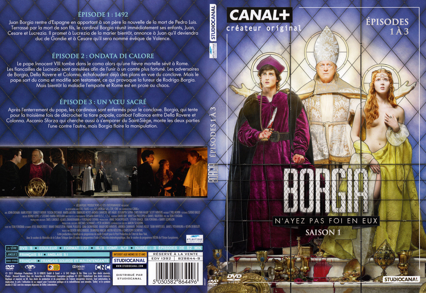 Dvd Borgia Saison 1 Épisode 10 À 12