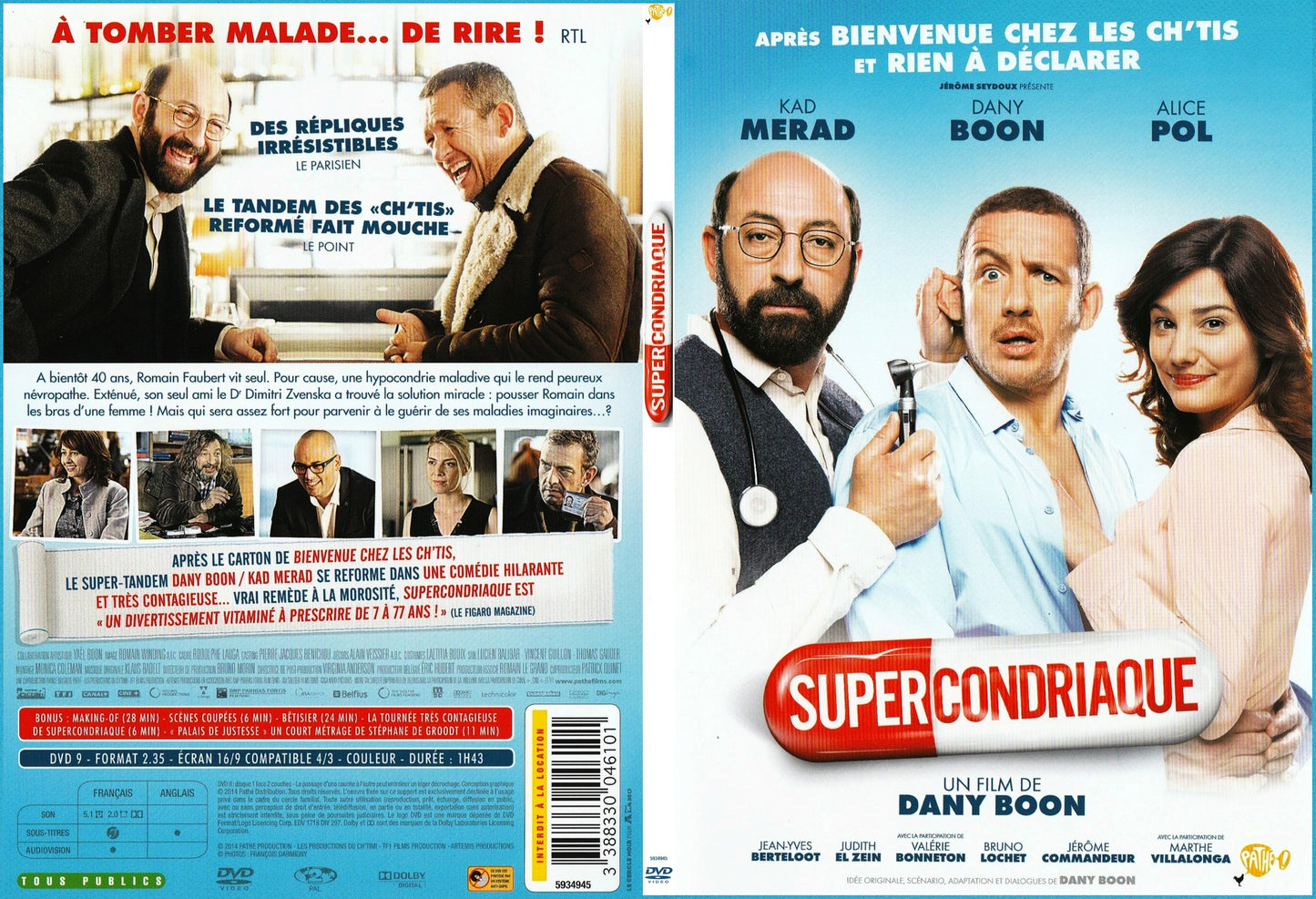 DVD : supercondriaque