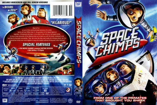 DVD Space Chimps