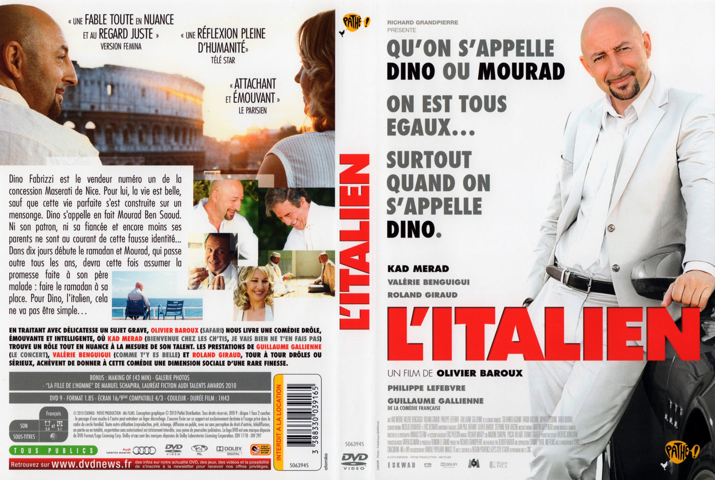 DVD l'italien