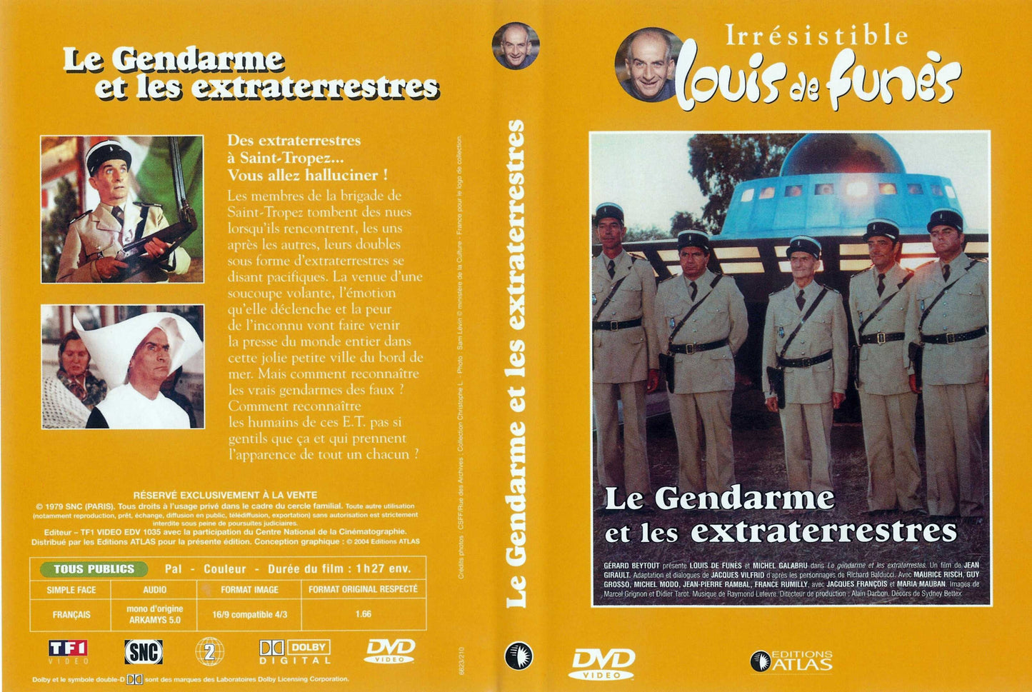 DVD LE GENDARME ET LES EXTRATERRESTRES
