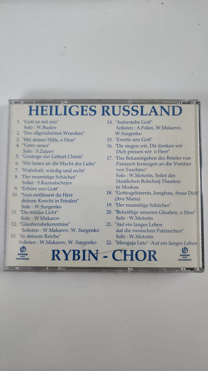 Heiliges Russland – Rybin-Chor – Chants sacrés russes – CD audio