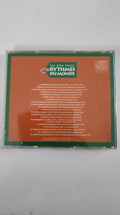 Les plus beaux rythmes du monde – Compilation – CD Éditions Atlas