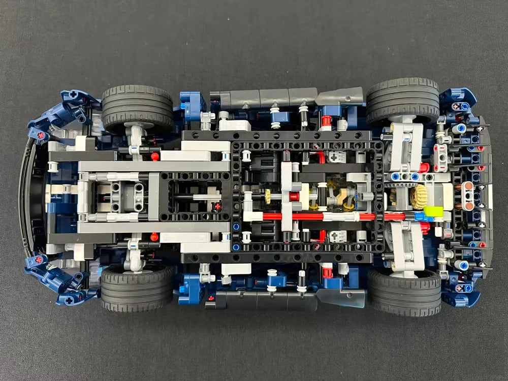 Voiture de Sport en Blocs de Construction 1468 Pièces – Modèle Technique Type GT, Jeu de Construction Adulte & Enfant