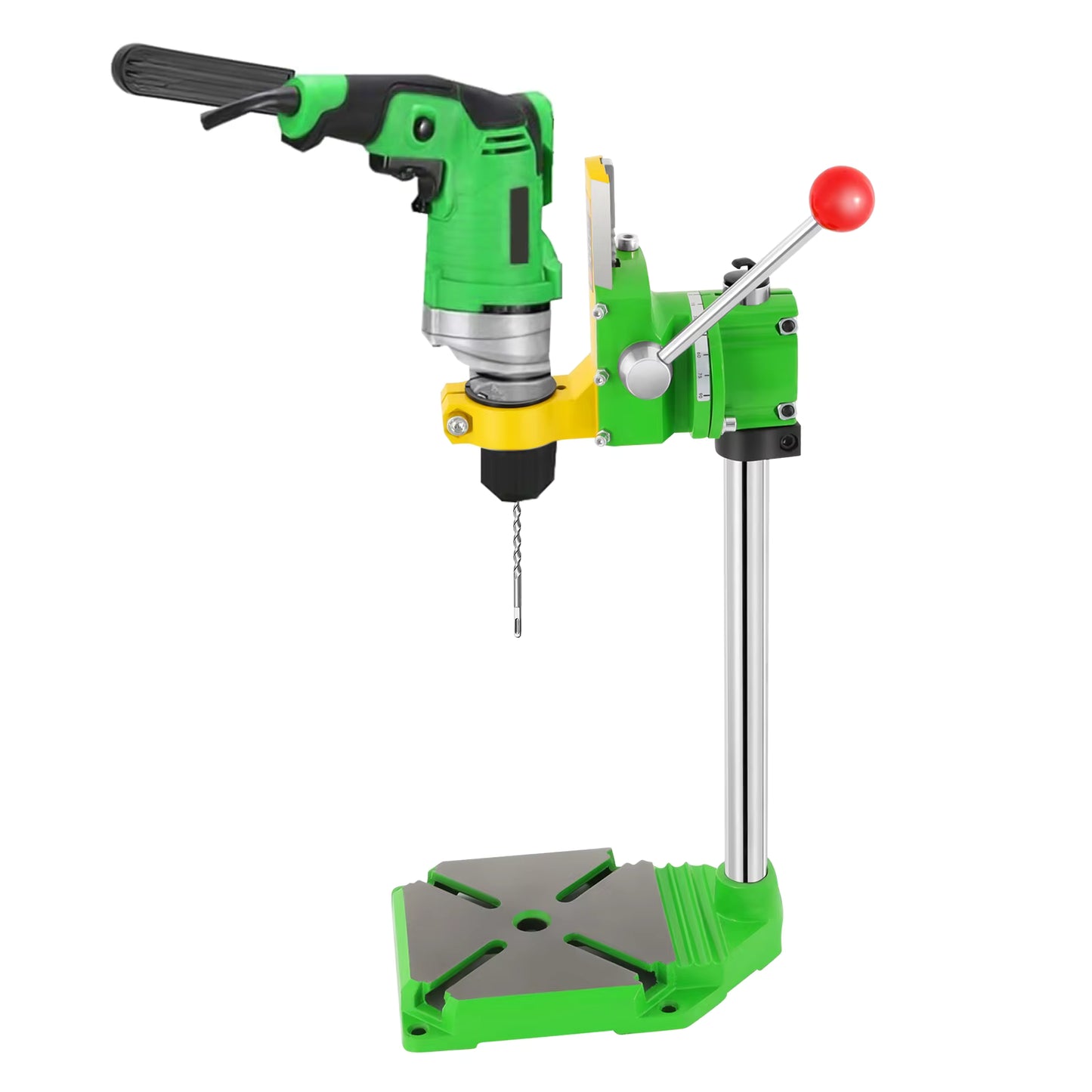 Support de perceuse d’établi 490 mm rotatif 90°