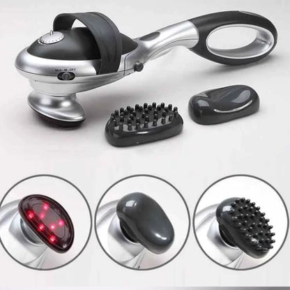 Bâton de Massage Électrique À Vibration – Relaxation Musculaire Cou, Dos & Taille – Masseur Corporel Portable