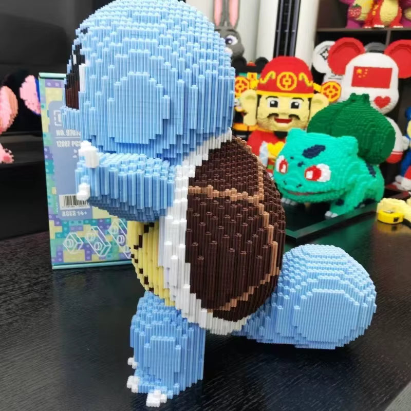 Figurine blocs de construction grande taille – Modèle créature cartoon à assembler – Jeu créatif enfants & adultes