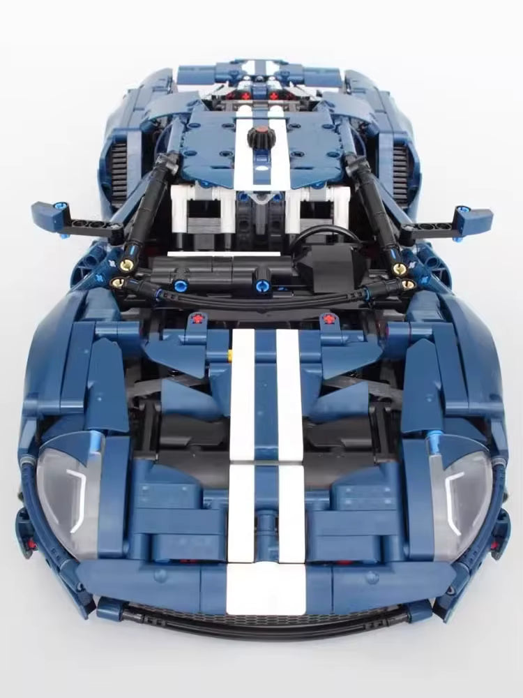 Voiture de Sport en Blocs de Construction 1468 Pièces – Modèle Technique Type GT, Jeu de Construction Adulte & Enfant
