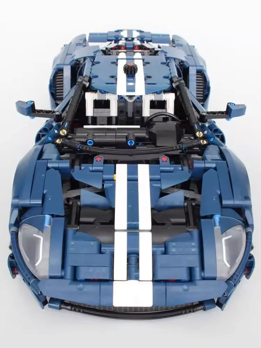 Voiture de Sport en Blocs de Construction 1468 Pièces – Modèle Technique Type GT, Jeu de Construction Adulte & Enfant