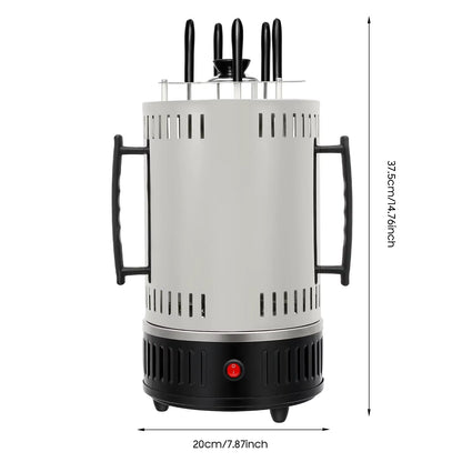 Machine à Kebab Électrique Rotative 1000 W – Rôtissoire Verticale Inox | Brochettes & Grillades à Domicile