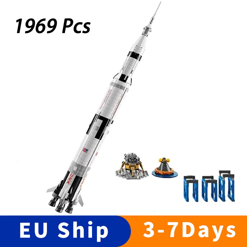 Fusée Spatiale 1969 Pièces – Kit Construction Modèle Astronautique Adulte