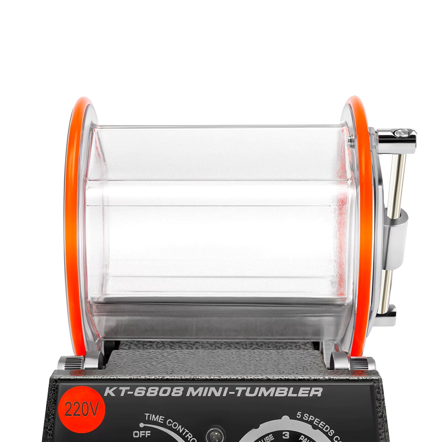 Polisseuse électrique 5 vitesses 60W – Machine à polir rotative pour bijoux, pierres, métaux – Polissage automatique avec tambour 3KG