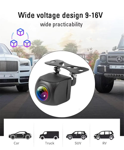 Caméra de Recul Voiture WiFi HD 170° – Caméra de Tableau de Bord Vision Nocturne