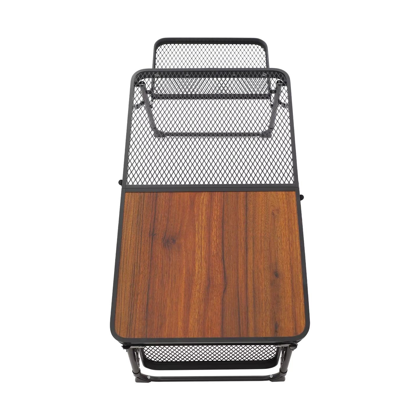 Table de Camping Pliante Réglable en Hauteur – Table Portable Multifonction pour Camping et Barbecue