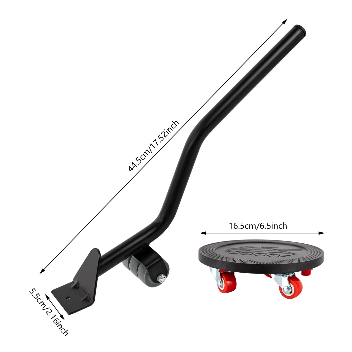 Kit déplacement meubles 4 pièces avec roulettes 360°, levier de levage, support mobile pour meubles lourds, transport facile