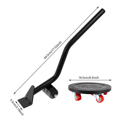 Kit déplacement meubles 4 pièces avec roulettes 360°, levier de levage, support mobile pour meubles lourds, transport facile