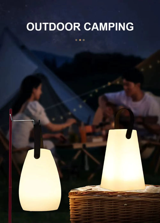 Lampe de Nuit LED Rechargeable RGB avec Télécommande – Veilleuse Portable USB 16 Couleurs pour Chambre, Bureau, Bar, Terrasse