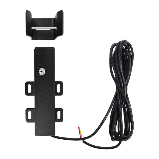 Serrure électrique 24V 60W IP44 pour porte automatique, verrouillage de sécurité extérieur, serrure de portail avec câble et système de déverrouillage