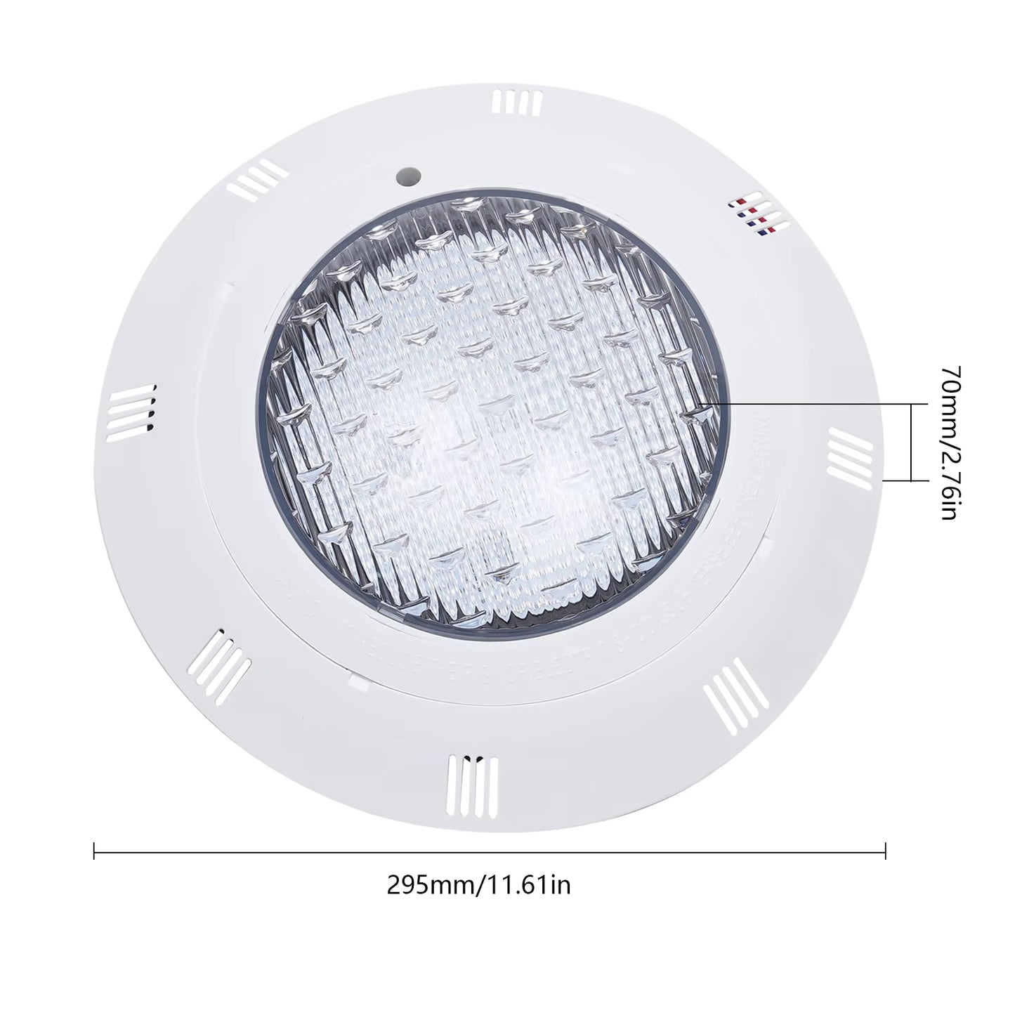 Projecteur LED piscine RGB 45W étanche IP68 – Lumière sous-marine 12V avec télécommande – Éclairage bassin / fontaine