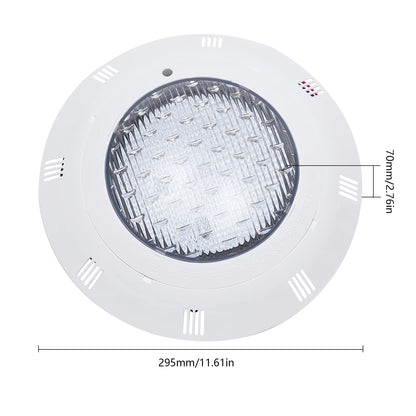 45W RGB LED swimming pool projector IP68 waterproof – 12V underwater light with remote control – Pond / fountain lighting