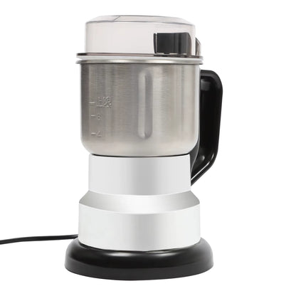 Moulin à café électrique 300W – Broyeur à grains café épices noix 500 ml – Hachoir multifonction avec bol inox et base antidérapante